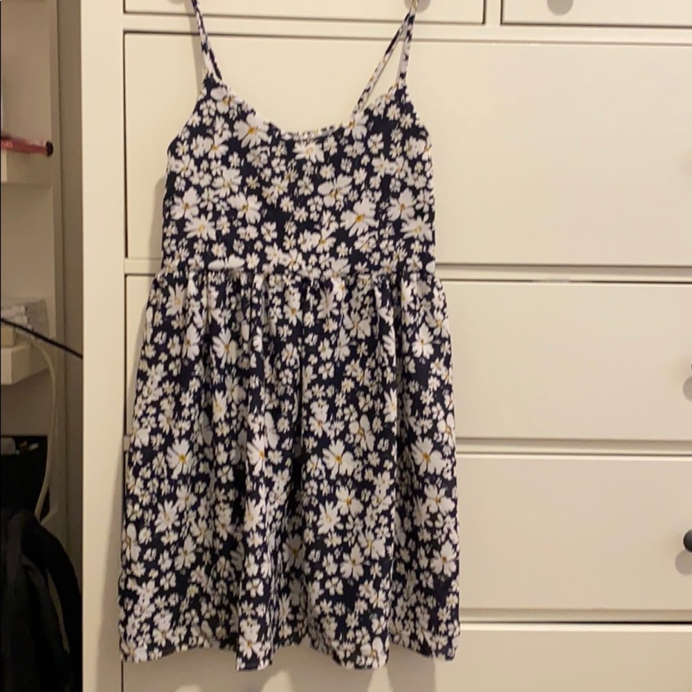 Mini floral dress